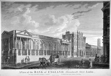 The Bank of England, City of London, 1797. Artist: Anon