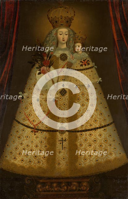Our Lady of Guápulo, 18th century. Creator: Peruvian (Cuzco) Painter.