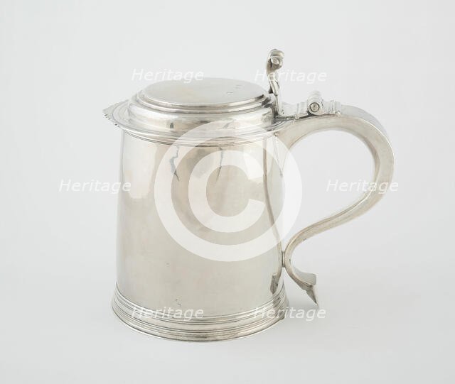 Tankard, London, 1700/01. Creator: William Penstone.