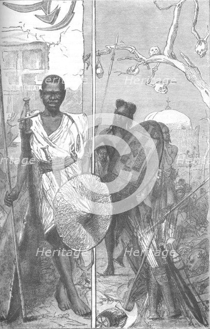 'Warriors of the Mahdi', c1885. Artist: Unknown.