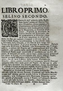 "Mappamondo Istorico", Volume VI, Part II: Life of the Ottoman Emperors, 1722.  Creator: Antonio Foresti.