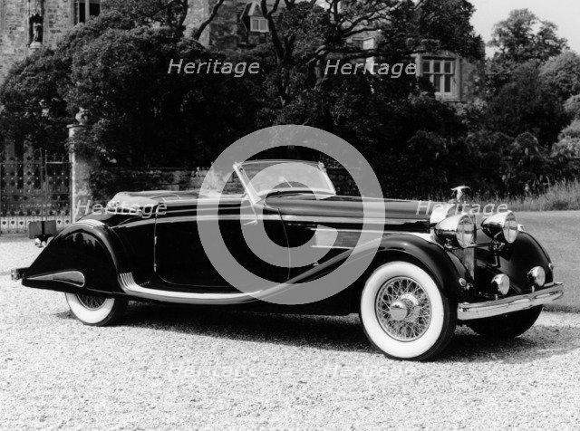 A 1937 Hispano-Suiza K6 car. Artist: Unknown