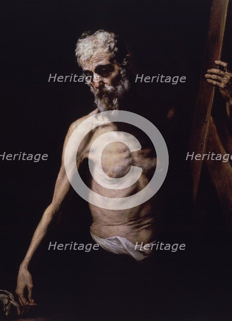 Saint Andrew, by José de Ribera, now in the Prado Museum.