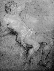 Study for the 'St Sebastian', 1913.Artist: Anthony van Dyck