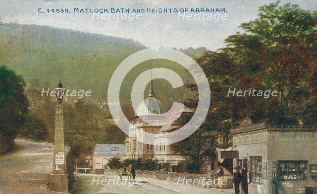 Matlock Bath and the Heights of Abraham, Derbyshire, c1905.  Artist: Unknown.