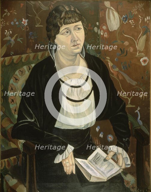 Portrait of Lucie Kahnweiler, 1913.  Creator: Andre Derain.