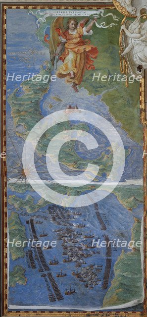 Corfu island and The Battle of Lepanto, 1583.