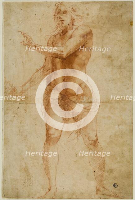 Saint John the Baptist (or Christ) Preaching, 1580/1600. Creator: Unknown.