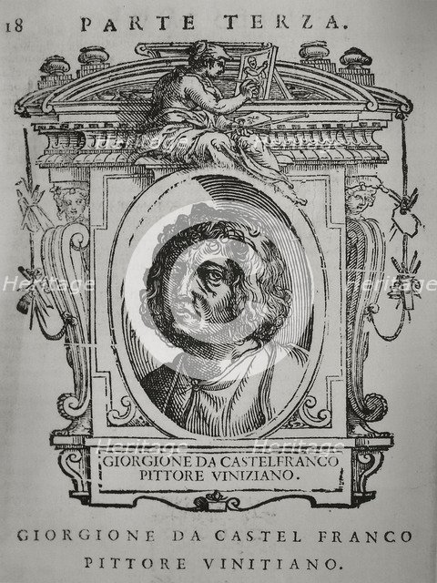 Giorgione. From: Giorgio Vasari, The Lives of the Most Excellent Italian Painters, Sculptors, and Architects, 1568. Artist: Anonymous  
