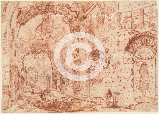 The "Canopus" of the Villa Adriana at Tivoli, 1776. Creator: Giovanni Battista Piranesi.