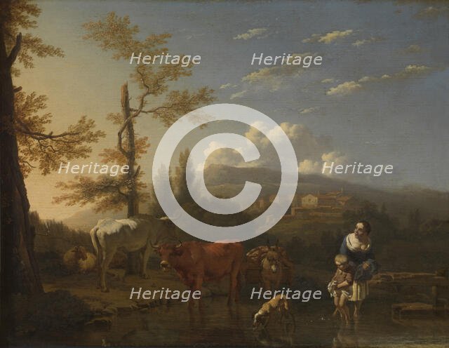 Italian Landscape, 1660. Creator: Karel Du Jardin.