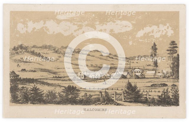 Halcombe,  c.1878. Creator: Edith Stanway Halcombe.