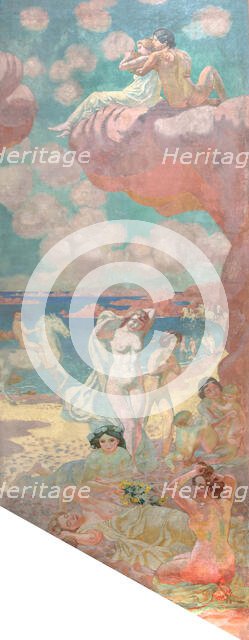 From the Polyptych "L'Âge d'or" (The Golden Age), 1911-1912. Creator: Denis, Maurice (1870-1943).