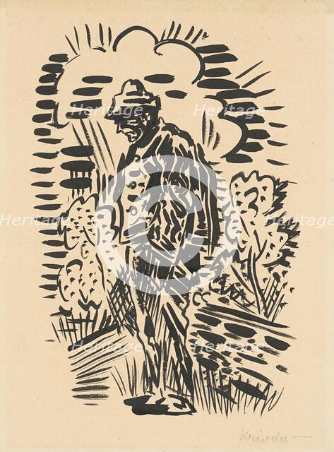 Costume study, 1930-1939. Creator: Arnold Peter Weisz-Kubincan.