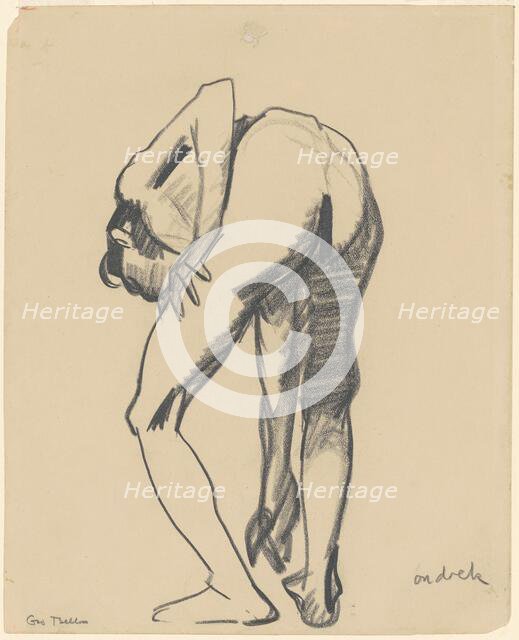 Study for "Riverfront No. 1", c. 1915. Creator: George Wesley Bellows.