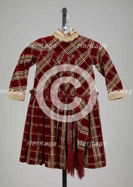 Dress, American, 1885. Creator: Unknown.