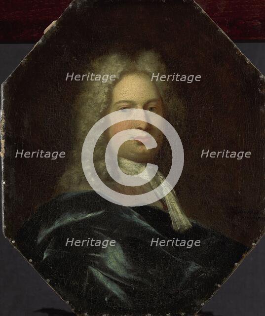 Portrait of Isaac Verburg, Rector of the Latin School in Amsterdam, 1725. Creator: Jan Maurits Quinkhard.