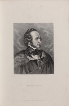 Portrait of Felix Mendelssohn Bartholdy, 1840s.