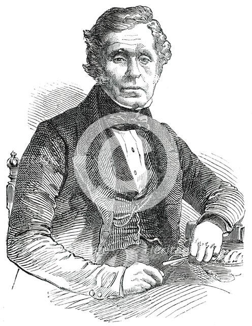 Sir David Brewster, K.G., President of the British Association, 1850. Creator: Unknown.