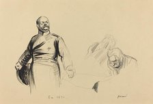 En 1871, c. 1914/1919. Creator: Jean Louis Forain.