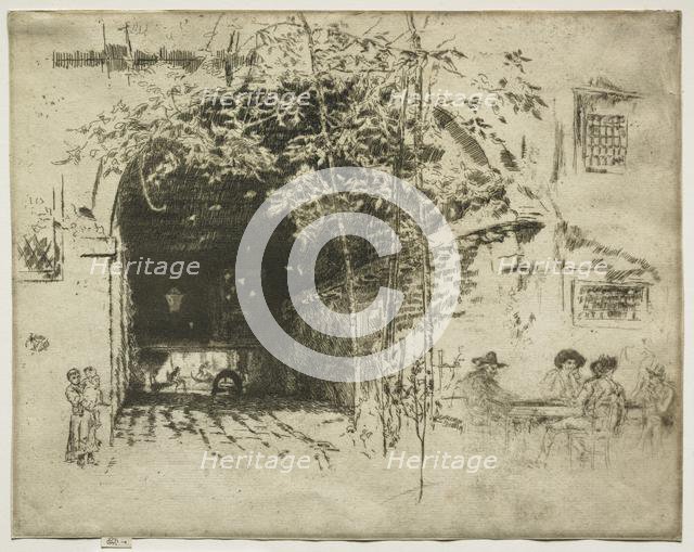 The Traghetto, 1880. Creator: James McNeill Whistler (American, 1834-1903).