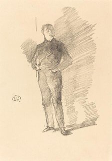 Study No. 2: Mr. Thomas Way, 1896. Creator: James Abbott McNeill Whistler.