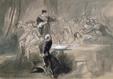 'Arrest of Lord Hastings', c1856-1859. Artist: Sir John Gilbert