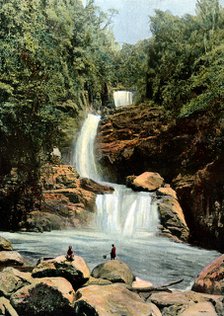 Cascade at Namora, Madagascar, late 19th century. Artist: Unknown