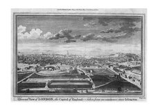 'A General View of London, the Capital of England', c1780. Artist: Page.