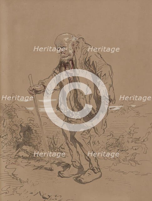 Un Siècle, 1852-1865. Creator: Paul Gavarni.