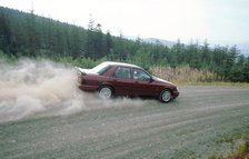 1990 Ford Sierra Cosworth 4x4. Artist: Unknown.