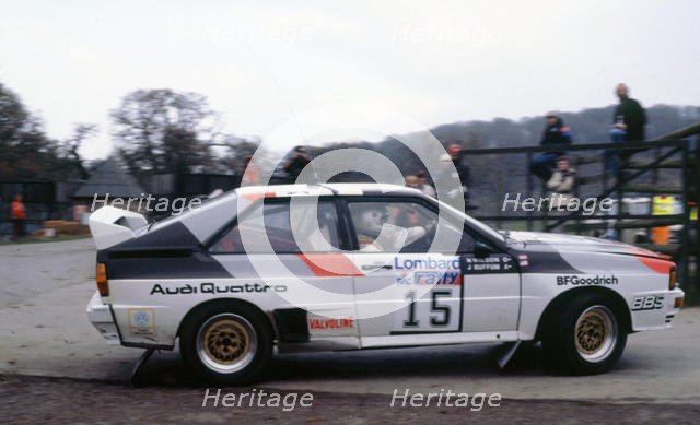 Audi Quattro A2, N. Wilson,1983 RAC Rally. Creator: Unknown.