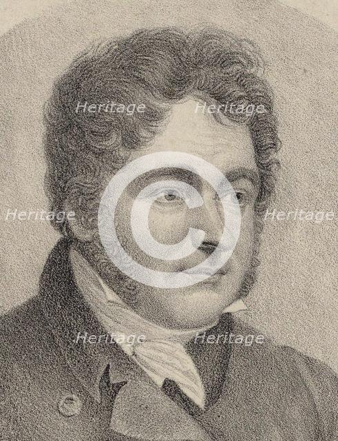Portrait of the Composer Johann Bernhard Logier (1777-1846). Creator: Fricke, Friedrich August (1784-1858).