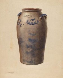 Jar, c. 1937. Creator: Charles Caseau.