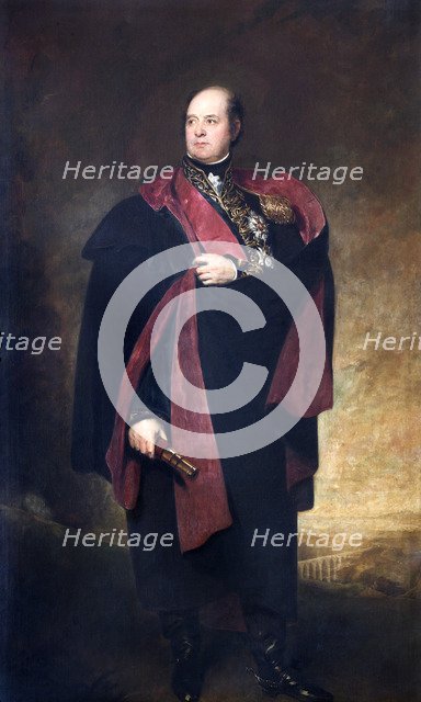 Portrait of  Wiilliam Carr Beresford, 1st Viscount Beresford, British soldier, c1818. Artist: Thomas Lawrence.