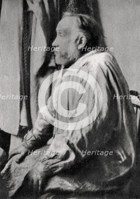 Edgar Degas, French Impressionist painter, 1894. Artist: Unknown