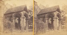 Group of 23 Early Stereograph Views of British Cathedrals, 1860s-80s. Creator: Unknown.