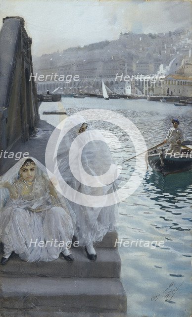 From Algiers Harbor.