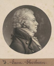 John Samuel Sherburne, 1805. Creator: Charles Balthazar Julien Févret de Saint-Mémin.