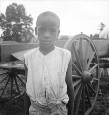 Negro child on the Mississippi Delta, 1936. Creator: Dorothea Lange.