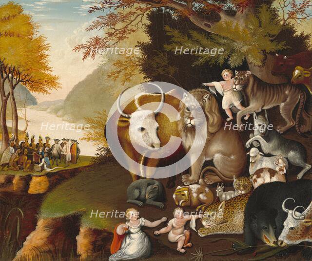 Peaceable Kingdom, c. 1834. Creator: Edward Hicks.