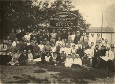 Conference of handicraftsmen of the city of Pryluky, 1925. Creator: Unknown.