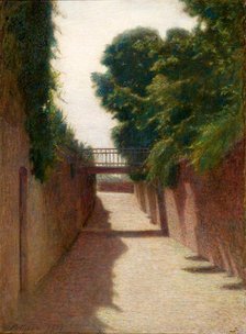 A street in Volpedo, 1903. Creator: Pellizza da Volpedo, Giuseppe (1868-1907).
