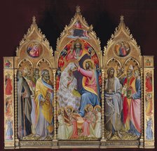 The Coronation of the Virgin, Early 15th cen..