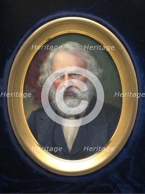 Henry Wadsworth Longfellow, 1871. Creators: Theodore Wust, Henry Wadsworth Longfellow.