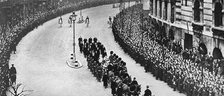 King George V's funeral procession, London, January 1936. Artist: Unknown