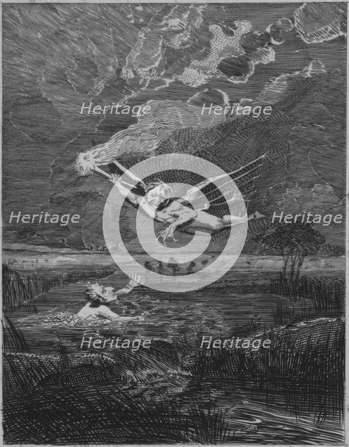 'Will O' the Wisp,' c19th century. Artist: Unknown.