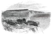 Watering-Places of Devon - Sidmouth, 1850. Creators: Birket Foster, Edmund Evans.