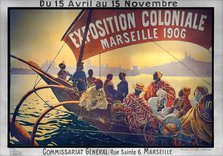 Exposition coloniale, Marseille, 1906. Creator: Dellepiane, David (1866-1932).
