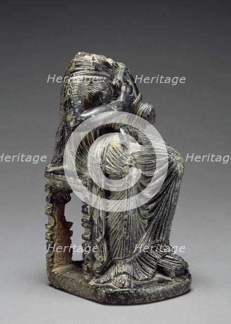 Statuette of Seated Isis with Infant Harpokrates, 1st century B.C.-1st century A.D. Creator: Unknown.